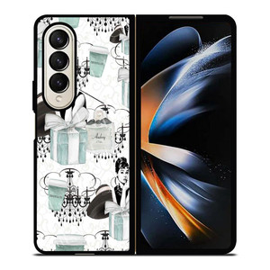 TIFFANY AND CO COLLAGE Samsung Galaxy Z Fold 4 Case Cover TIFFANY AND CO COLLAGE Samsung Galaxy Z Fold 4 Case Cover