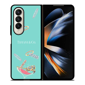 TIFFANY AND CO DIAMOND JEWELRY Samsung Galaxy Z Fold 4 Case Cover