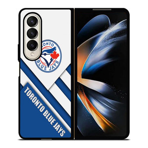 TORONTO BLUE JAYS BASEBALL TEAM LOGO Samsung Galaxy Z Fold 4 Case Cover TORONTO BLUE JAYS BASEBALL TEAM LOGO Samsung Galaxy Z Fold 4 Case Cover