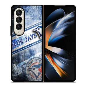 TORONTO BLUE JAYS WALLPAPER Samsung Galaxy Z Fold 4 Case Cover TORONTO BLUE JAYS WALLPAPER Samsung Galaxy Z Fold 4 Case Cover
