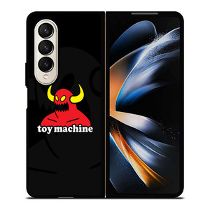 TOY MACHINE LOGO SKATEBOARD Samsung Galaxy Z Fold 4 Case Cover