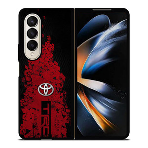 TOYOTA TRD RED CARBON LOGO Samsung Galaxy Z Fold 4 Case Cover TOYOTA TRD RED CARBON LOGO Samsung Galaxy Z Fold 4 Case Cover