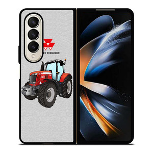 TRACTOR MASSEY FERGUSON Samsung Galaxy Z Fold 4 Case Cover TRACTOR MASSEY FERGUSON Samsung Galaxy Z Fold 4 Case Cover