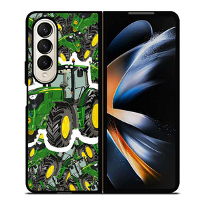 TRACTOR STICKER JOHN DEERE Samsung Galaxy Z Fold 4 Case Cover