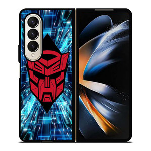 TRANSFORMERS AUTOBOT ICON Samsung Galaxy Z Fold 4 Case Cover TRANSFORMERS AUTOBOT ICON Samsung Galaxy Z Fold 4 Case Cover