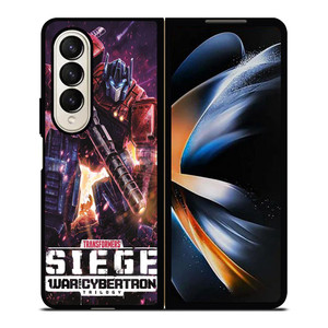 TRANSFORMERS WAR FOR CYBERTRON POSTER Samsung Galaxy Z Fold 4 Case Cover