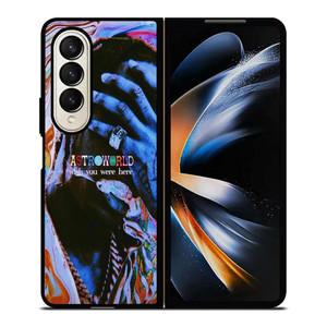 TRAVIS SCOTT ASTROWORLD ART Samsung Galaxy Z Fold 4 Case Cover