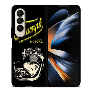 TRIUMPH MOTORCYCLE 1902 Samsung Galaxy Z Fold 4 Case Cover