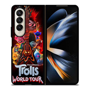 TROLLS WORLD TOUR MOVIE POSTER Samsung Galaxy Z Fold 4 Case Cover