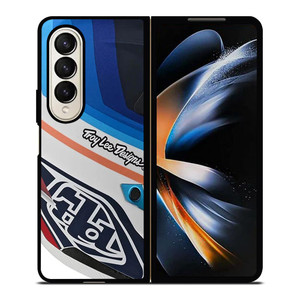 TROY LEE DESIGNS TLD LOGO Samsung Galaxy Z Fold 4 Case Cover TROY LEE DESIGNS TLD LOGO Samsung Galaxy Z Fold 4 Case Cover