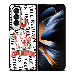 TRUE RELIGION BIG BUDDHA LETTER Samsung Galaxy Z Fold 4 Case Cover