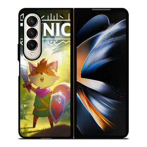 TUNIC ADVENTURE GAMES 2 Samsung Galaxy Z Fold 4 Case Cover TUNIC ADVENTURE GAMES 2 Samsung Galaxy Z Fold 4 Case Cover