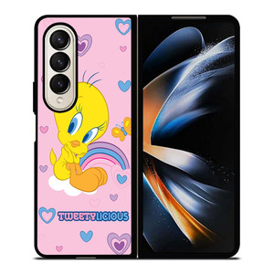 TWEETY BIRD COLLAGE Looney Tunes  Samsung Galaxy Z Fold 4 Case Cover TWEETY BIRD COLLAGE Looney Tunes  Samsung Galaxy Z Fold 4 Case Cover