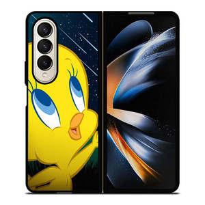 TWEETY BIRD FACE CUTE Looney Tunes Samsung Galaxy Z Fold 4 Case Cover TWEETY BIRD FACE CUTE Looney Tunes Samsung Galaxy Z Fold 4 Case Cover