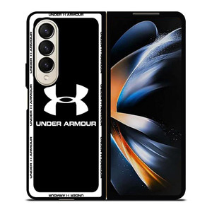 UNDER ARMOUR ROUND BLACK Samsung Galaxy Z Fold 4 Case Cover