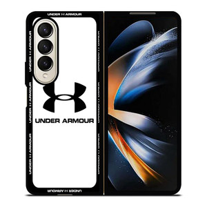 UNDER ARMOUR ROUND WHITE Samsung Galaxy Z Fold 4 Case Cover UNDER ARMOUR ROUND WHITE Samsung Galaxy Z Fold 4 Case Cover
