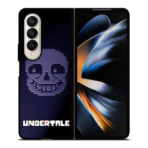 UNDERTALE SKULL 8 BIT Samsung Galaxy Z Fold 4 Case Cover