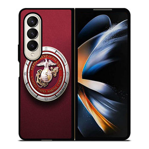 UNITED STATES MARINE CORPS NAVY Samsung Galaxy Z Fold 4 Case Cover