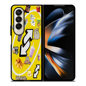 UNO REVERSE CARD CUTE COLLAGE Samsung Galaxy Z Fold 4 Case Cover UNO REVERSE CARD CUTE COLLAGE Samsung Galaxy Z Fold 4 Case Cover