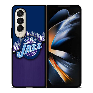 UTAH JAZZ BASKETBALL LOGO Samsung Galaxy Z Fold 4 Case Cover UTAH JAZZ BASKETBALL LOGO Samsung Galaxy Z Fold 4 Case Cover