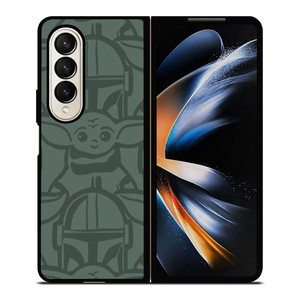 VERA BRADLEY BABY YODA Samsung Galaxy Z Fold 4 Case Cover VERA BRADLEY BABY YODA Samsung Galaxy Z Fold 4 Case Cover