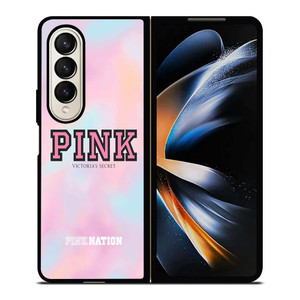 VICTORIA'S SECRET PINK MARBLE 2 Samsung Galaxy Z Fold 4 Case Cover