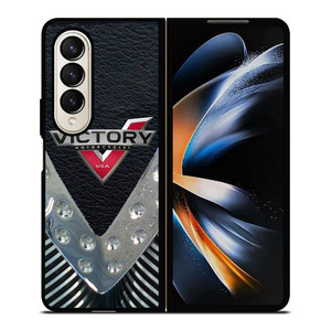 VICTORY MOTORCYCLES EMBLEM 2 Samsung Galaxy Z Fold 4 Case Cover VICTORY MOTORCYCLES EMBLEM 2 Samsung Galaxy Z Fold 4 Case Cover