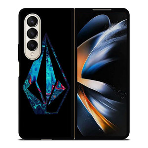 VOLCOM ART LOGO Samsung Galaxy Z Fold 4 Case Cover VOLCOM ART LOGO Samsung Galaxy Z Fold 4 Case Cover