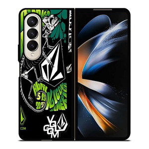 VOLCOM LOGO Samsung Galaxy Z Fold 4 Case Cover VOLCOM LOGO Samsung Galaxy Z Fold 4 Case Cover