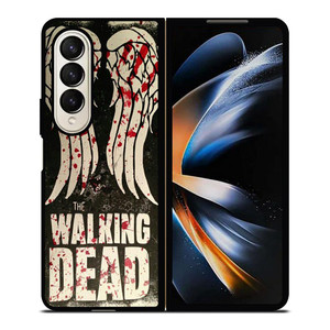 WALKING DEAD DARYL DIXON WINGS Samsung Galaxy Z Fold 4 Case Cover WALKING DEAD DARYL DIXON WINGS Samsung Galaxy Z Fold 4 Case Cover