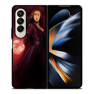 WANDA MAXIMOFF MARVEL WANDAVISION Samsung Galaxy Z Fold 4 Case Cover WANDA MAXIMOFF MARVEL WANDAVISION Samsung Galaxy Z Fold 4 Case Cover
