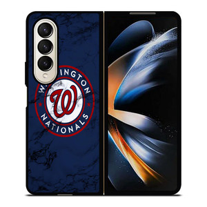 WASHINGTON NATIONALS MARBLE Samsung Galaxy Z Fold 4 Case Cover WASHINGTON NATIONALS MARBLE Samsung Galaxy Z Fold 4 Case Cover
