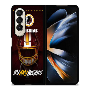 WASHINGTON REDSKINS BY ANY MEANS Samsung Galaxy Z Fold 4 Case Cover