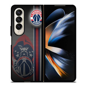WASHINGTON WIZARDS METAL SYMBOL Samsung Galaxy Z Fold 4 Case Cover