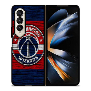 WASHINGTON WIZARDS WOODEN LOGO Samsung Galaxy Z Fold 4 Case Cover WASHINGTON WIZARDS WOODEN LOGO Samsung Galaxy Z Fold 4 Case Cover