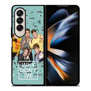 WHY DON'T WE BAND Samsung Galaxy Z Fold 4 Case Cover WHY DON'T WE BAND Samsung Galaxy Z Fold 4 Case Cover