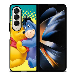 WINNIE THE POOH AND EEYORE CARTOON Samsung Galaxy Z Fold 4 Case Cover WINNIE THE POOH AND EEYORE CARTOON Samsung Galaxy Z Fold 4 Case Cover