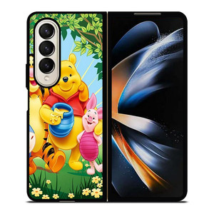 WINNIE THE POOH AND FRIEND Samsung Galaxy Z Fold 4 Case Cover