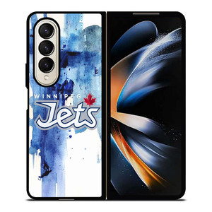 WINNIPEG JETS ART LOGO Samsung Galaxy Z Fold 4 Case Cover