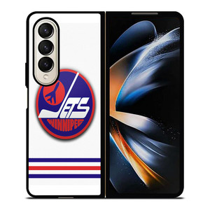 WINNIPEG JETS NHL LOGO Samsung Galaxy Z Fold 4 Case Cover