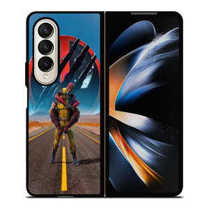 WOLVERINE FEAT DEADPOL MARVEL Samsung Galaxy Z Fold 4 Case Cover