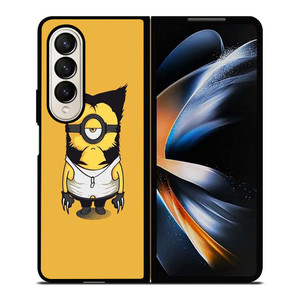 WOLVERINE X MINIONS Samsung Galaxy Z Fold 4 Case Cover WOLVERINE X MINIONS Samsung Galaxy Z Fold 4 Case Cover