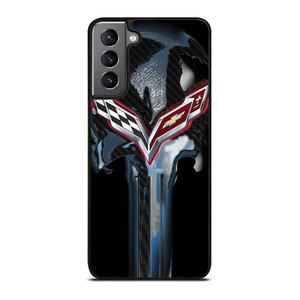 CORVETTE SKULL LOGO Samsung Galaxy S21 Plus Case CORVETTE SKULL LOGO Samsung Galaxy S21 Plus Case