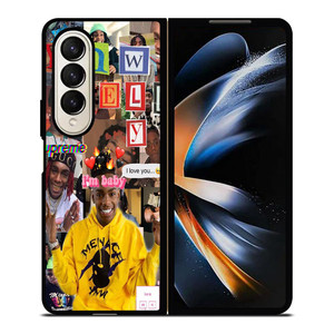 YNW MELLY RAPPER COLLAGE Samsung Galaxy Z Fold 4 Case Cover YNW MELLY RAPPER COLLAGE Samsung Galaxy Z Fold 4 Case Cover