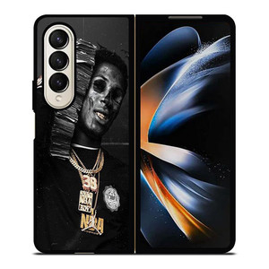 YOUNGBOY NBA ART Samsung Galaxy Z Fold 4 Case Cover YOUNGBOY NBA ART Samsung Galaxy Z Fold 4 Case Cover