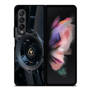 LAMBORGHINI CARBON WHEEL Samsung Galaxy Z Fold 3 Case Cover