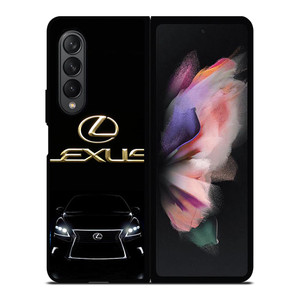 LEXUS CAR GOLD LOGO Samsung Galaxy Z Fold 3 Case Cover