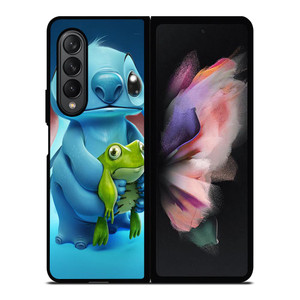 LILO AND STITCH AND FROG Samsung Galaxy Z Fold 3 Case Cover