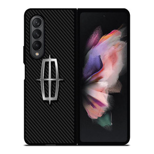 LINCOLN MOTOR LOGO CARBON Samsung Galaxy Z Fold 3 Case Cover LINCOLN MOTOR LOGO CARBON Samsung Galaxy Z Fold 3 Case Cover