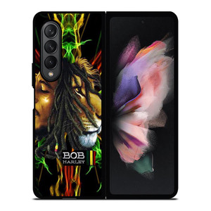 LION BOB MARLEY RASTA  Samsung Galaxy Z Fold 3 Case Cover